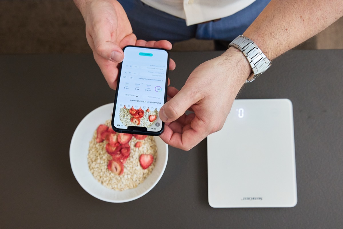 Ernährungstracking per App und Fotoanalyse